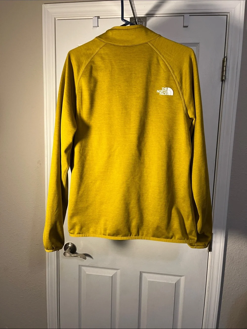 The North Face gold Half-Zip Fleece Pullover